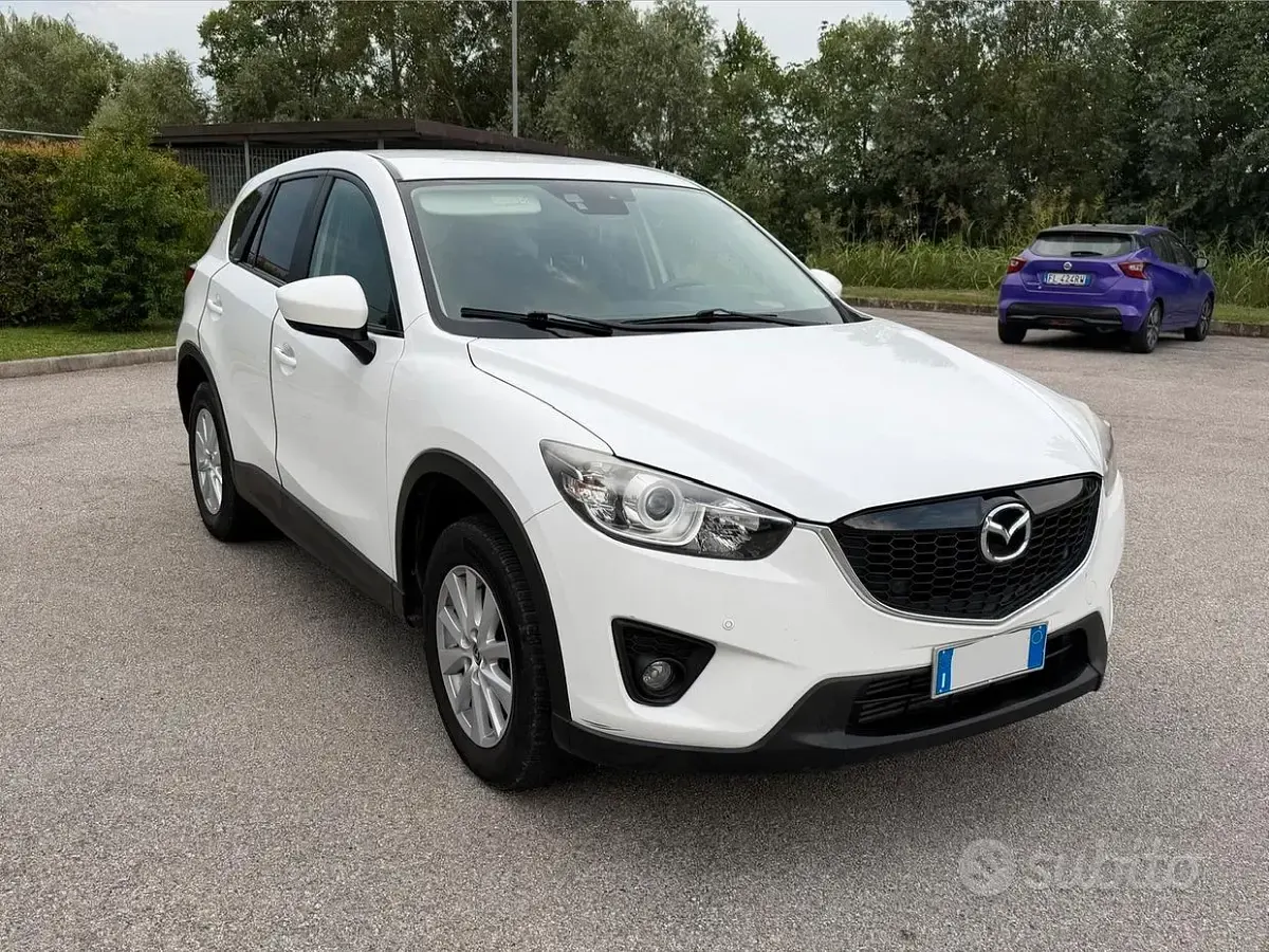 Usata Mazda CX-5 150 CV (110 kW) 2014 Bianco SUV