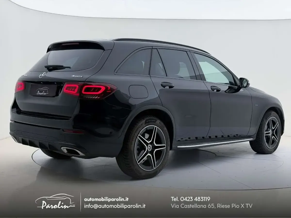 Usata Mercedes GLC300de Premium 306 CV (225 kW) 2021 Nero ossidiana SUV