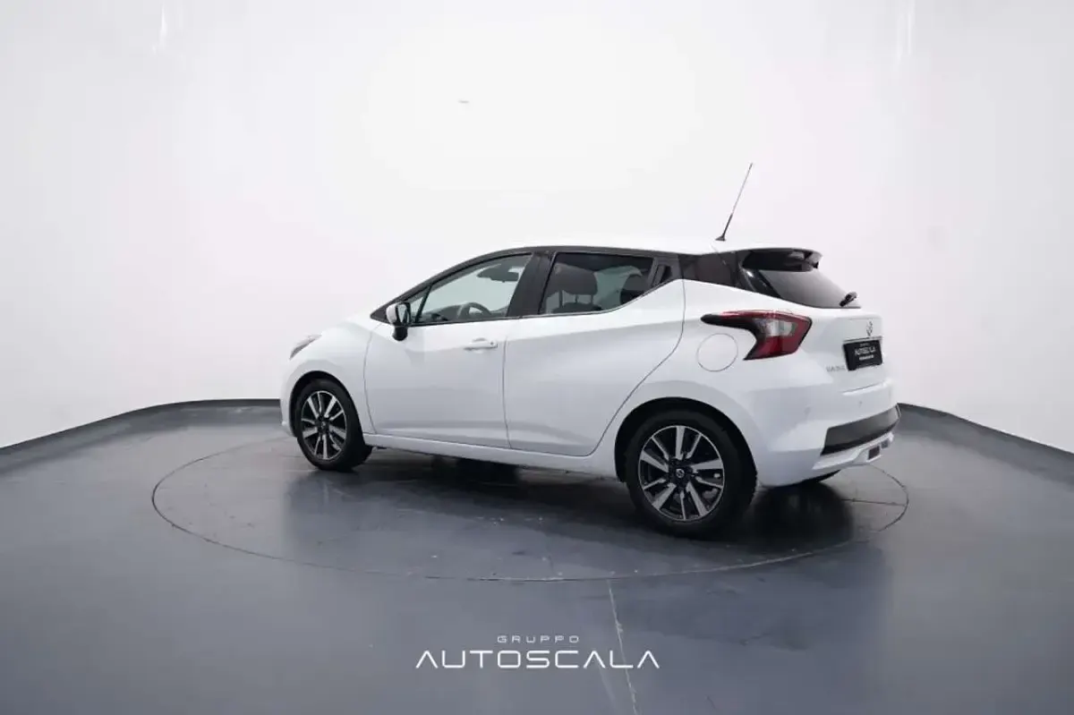Usata Nissan Micra N-Connecta 90 CV (66 kW) 2018 Bianco Utilitaria