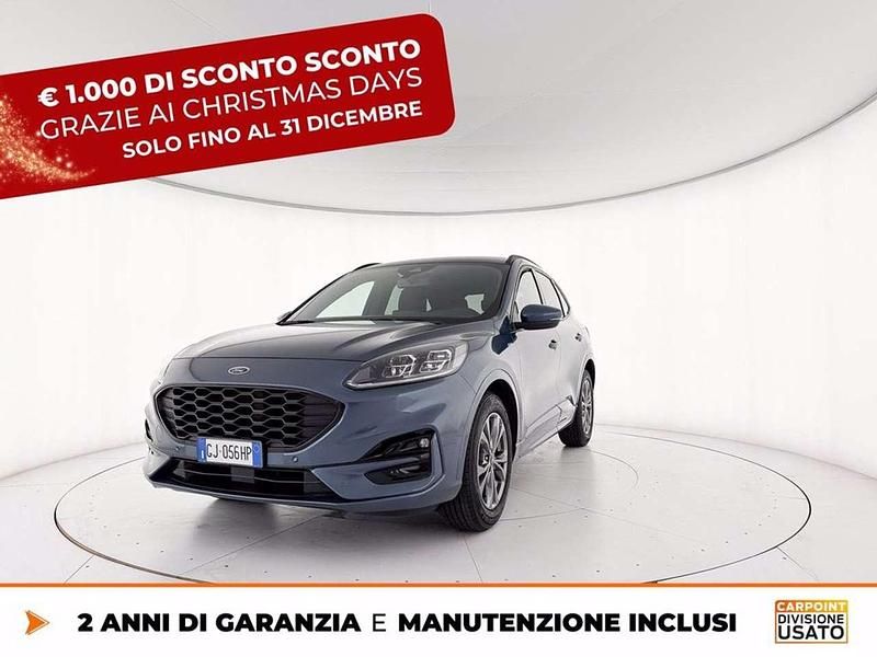 Blu Usata 2022 Ford Kuga ST-Line X SUV | 22.520 € (Buon prezzo) - Immagine 1/3