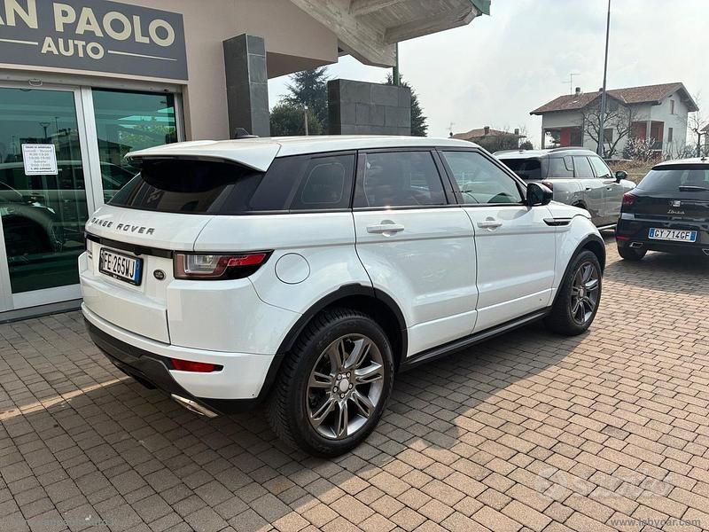 Usata Land Rover Range Rover evoque SE 180 CV (132 kW) 2016 Bianco Cabrio