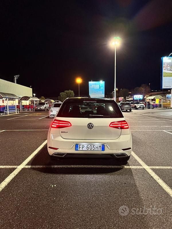 Usata VW Golf VII Executive 2018 Bianco Berlina