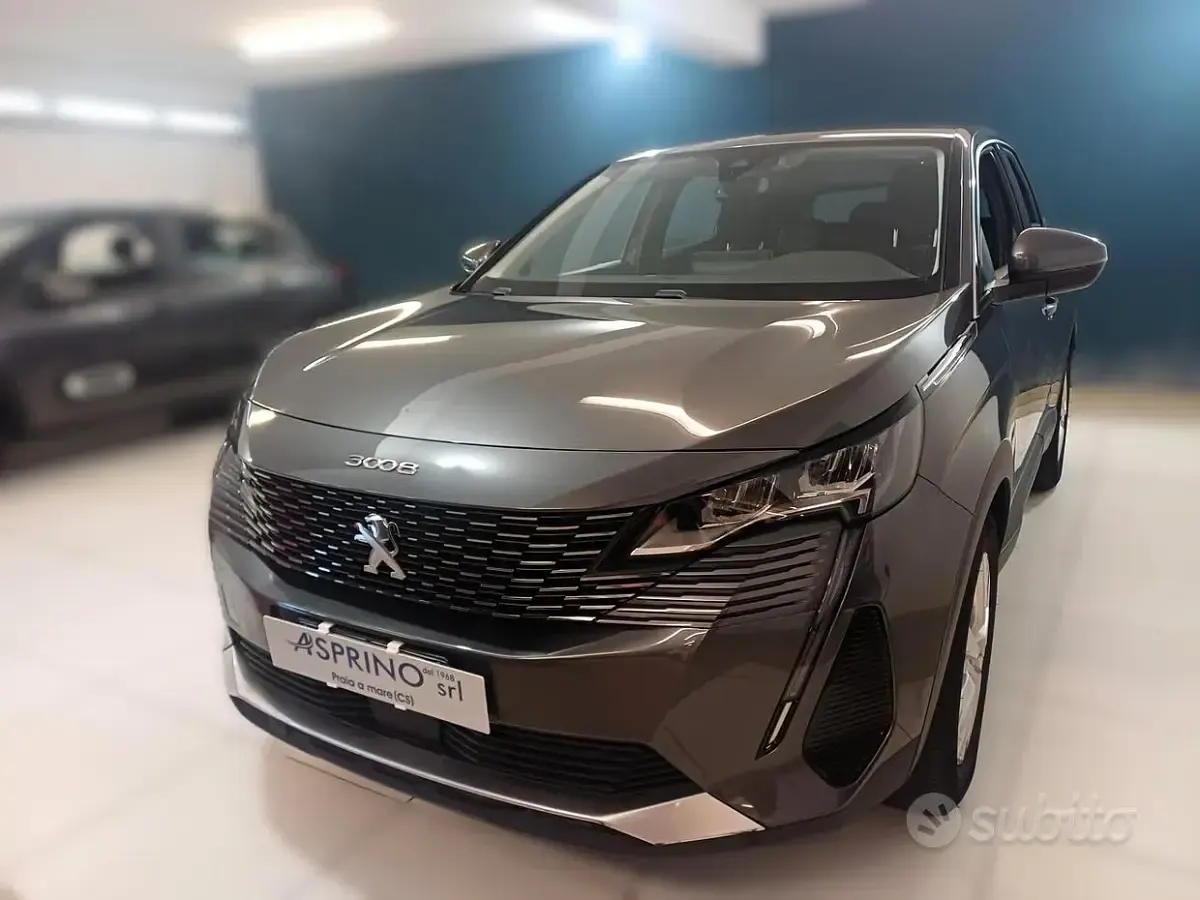 Usata Peugeot 3008 Business-Line 131 CV (96 kW) 2020 Grigio SUV