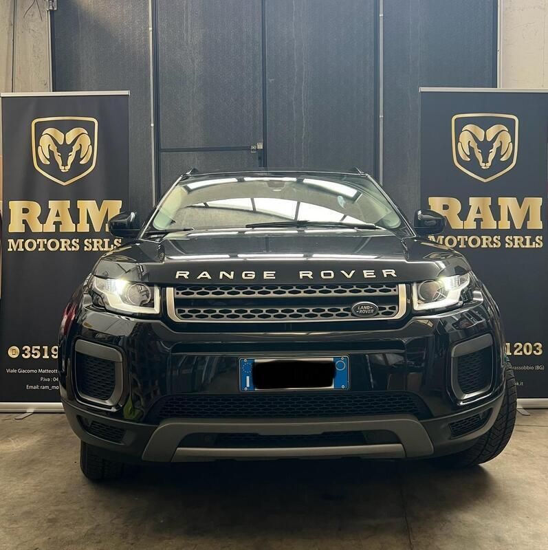 Usata Land Rover Range Rover evoque SE Dynamic 150 CV (110 kW) 2017 Nero SUV