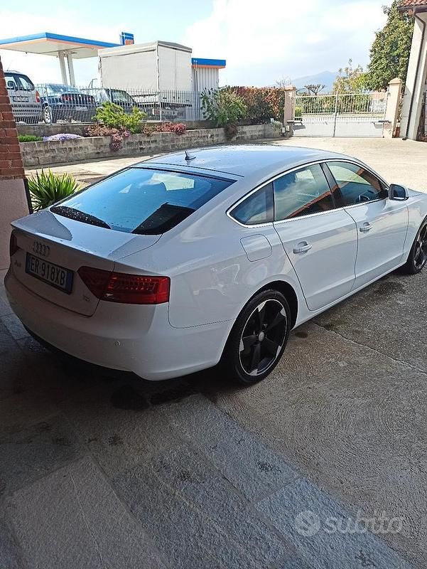 Usata Audi A5 177 CV (130 kW) 2011 Bianco Coupé