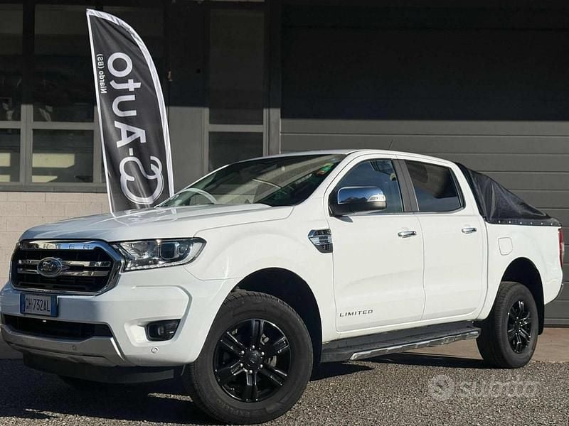 Usata Ford Ranger Limited 170 CV (125 kW) 2022 Bianco Pick-up