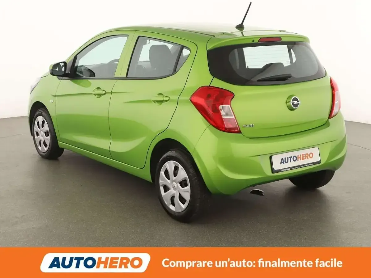 Usata Opel Karl 75 CV (55 kW) 2015 Verde Utilitaria