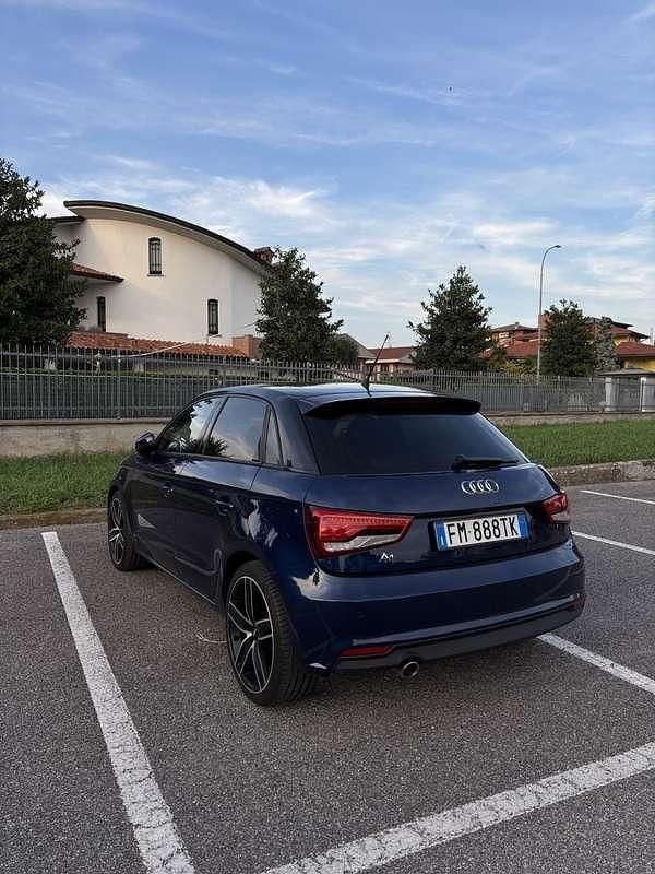 Usata Audi A1 S-Line 90 CV (66 kW) 2018 Blu/azzurro Utilitaria