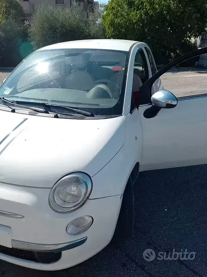 Usata Fiat 500 2012 Bianco Berlina