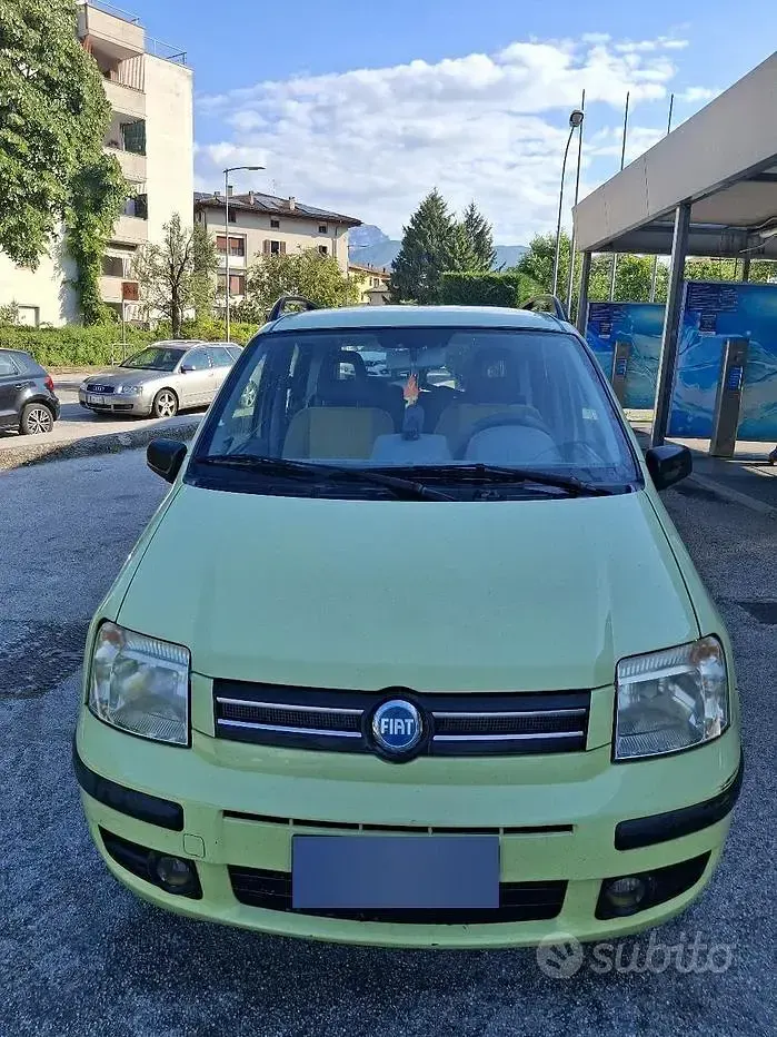 Usata Fiat Panda 60 CV (44 kW) 2006 Verde Utilitaria