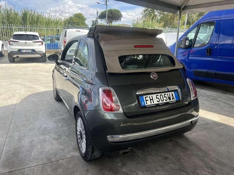 Usata Fiat 500C 69 CV (50 kW) 2014 Grigio Cabrio