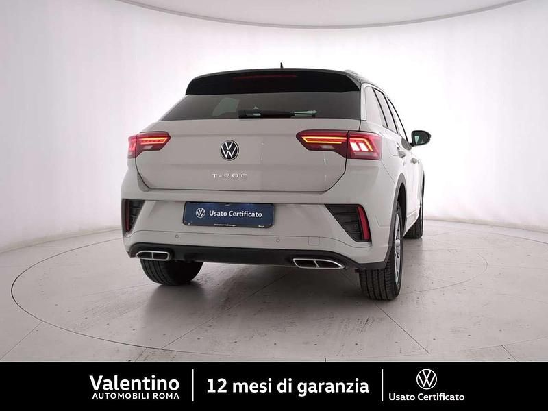 Usata VW T-Roc R-line 150 CV (110 kW) 2023 Grigio SUV