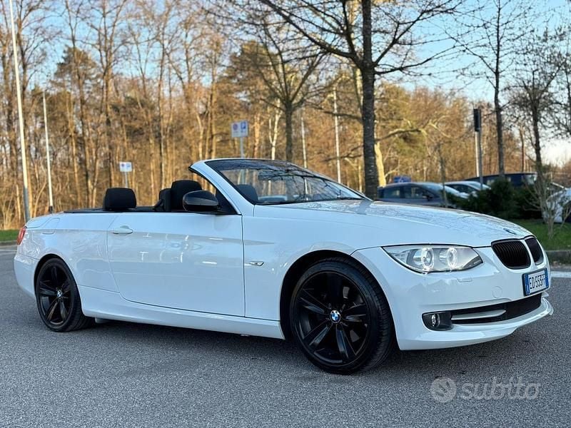 Usata BMW 320 Cabriolet 184 CV (135 kW) 2010 Bianco Cabrio