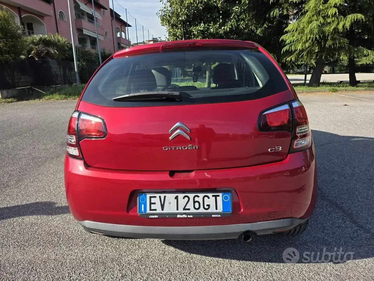 Usata Citroën C3 82 CV (60 kW) 2014 Rosso Berlina