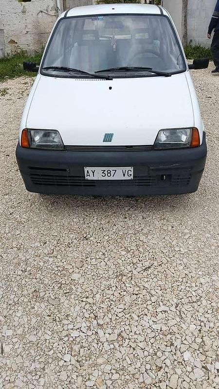 Usata Fiat Cinquecento 39 CV (28 kW) 1998 Bianco Utilitaria