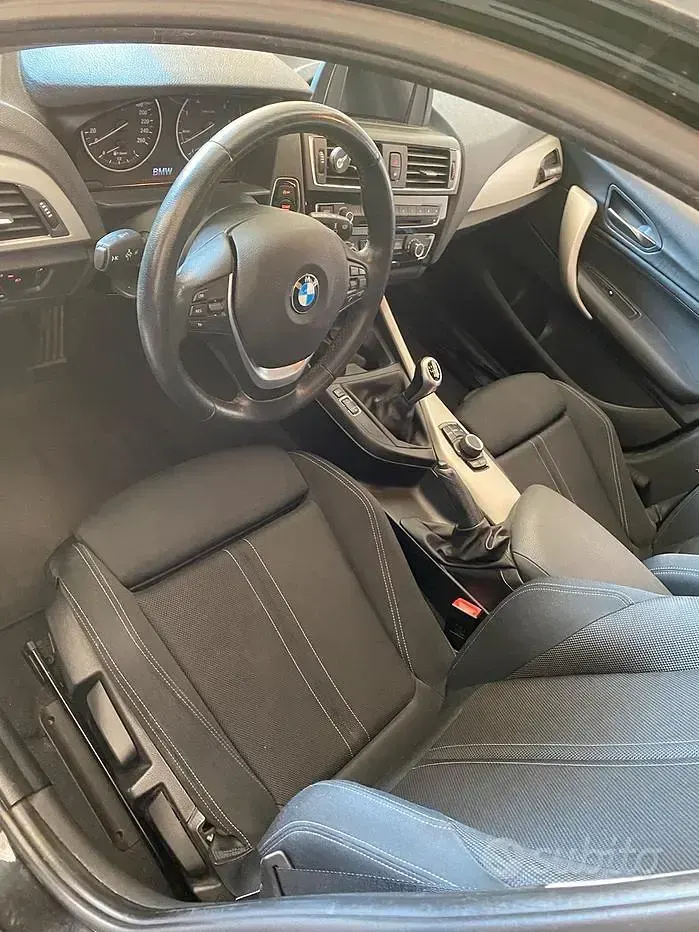 Usata BMW 116 Advantage 116 CV (85 kW) 2017 Nero Utilitaria