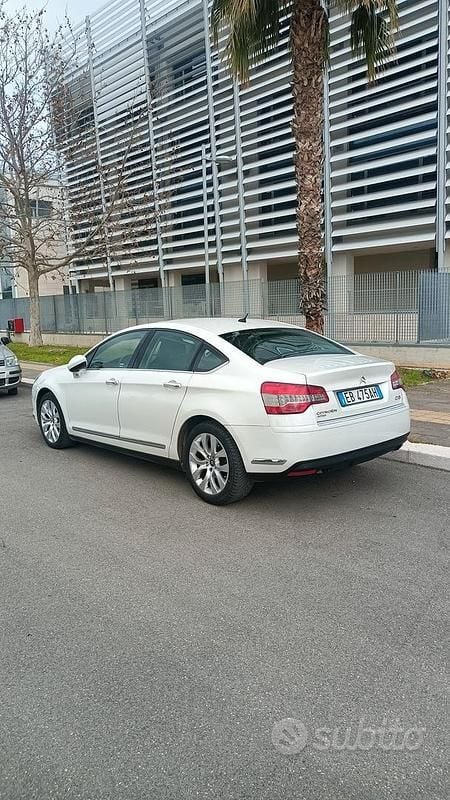 Usata Citroën C5 Exclusive 2012 Bianco Berlina