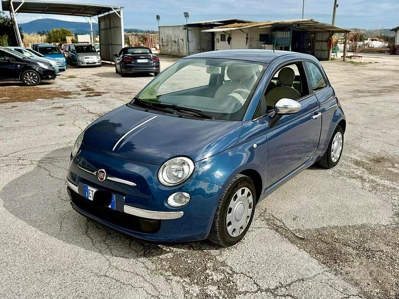 Usata Fiat 500 69 CV (50 kW) 2014 Blu Berlina
