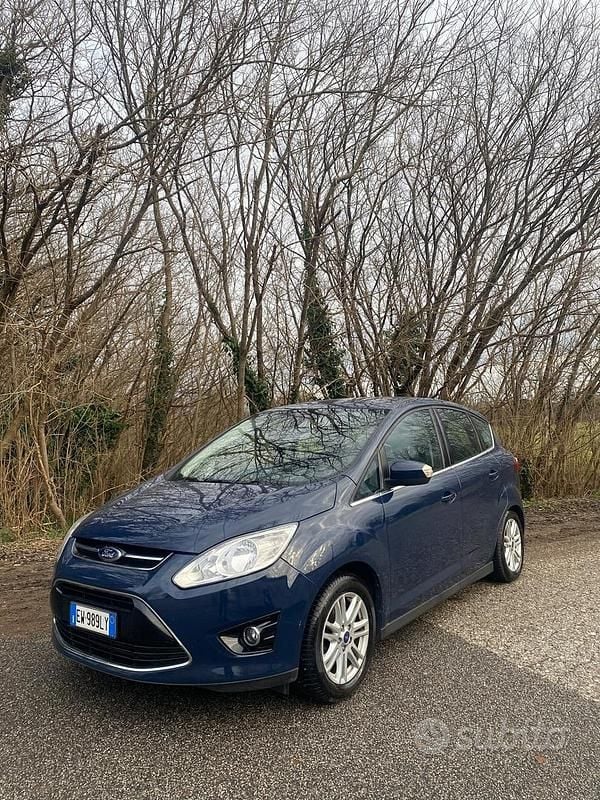 Usata Ford C-MAX Titanium 163 CV (119 kW) 2014 Blu Monovolume