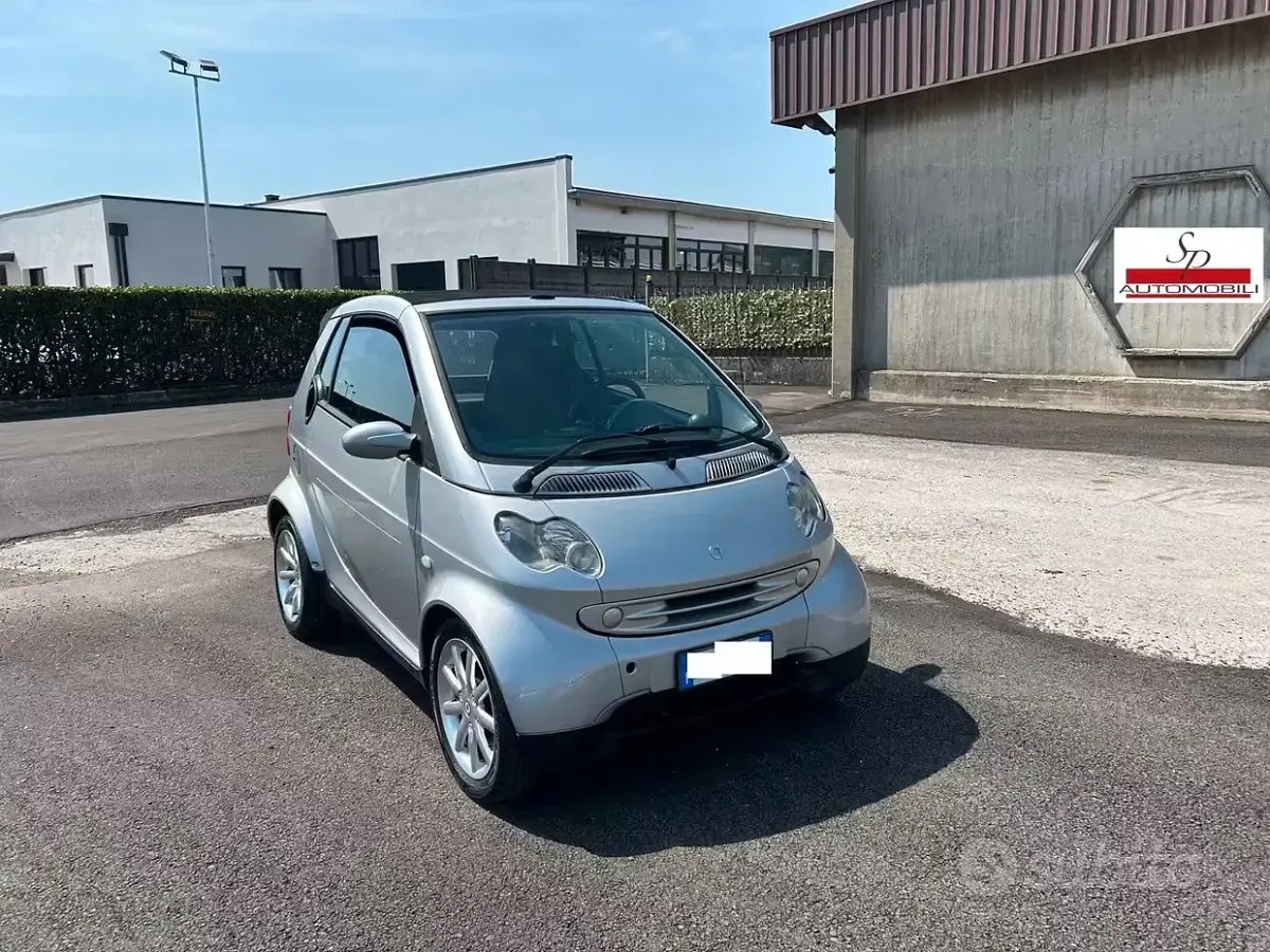 Usata Smart ForTwo Cabrio Passion 61 CV (44 kW) 2006 Bluazzurro Cabrio