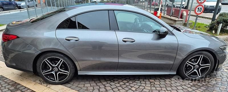 Usata Mercedes CLA180 Premium 136 CV (100 kW) 2019 Grigio Berlina
