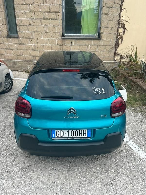 Usata Citroën C3 110 CV (80 kW) 2021 Verde Utilitaria