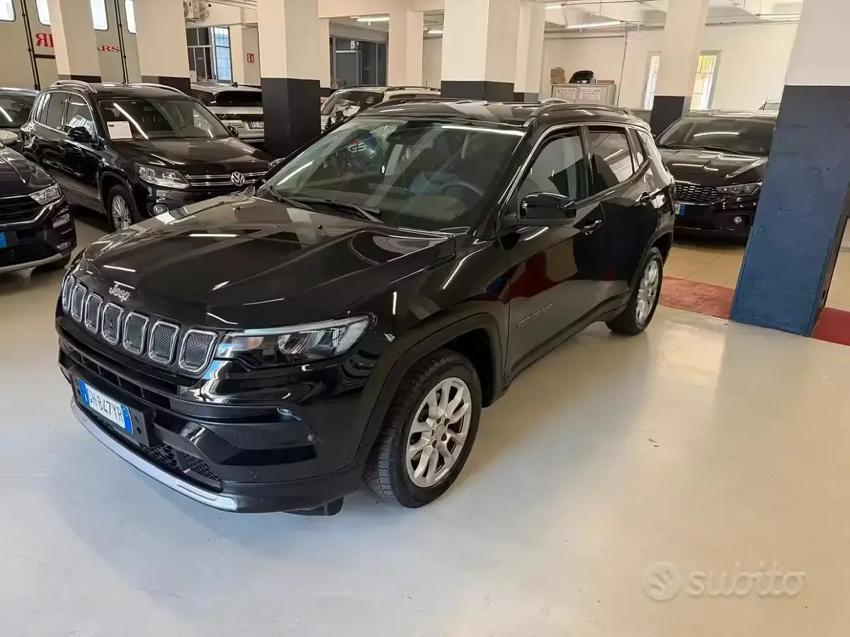 Usata Jeep Compass Limited 131 CV (96 kW) 2022 Nero SUV