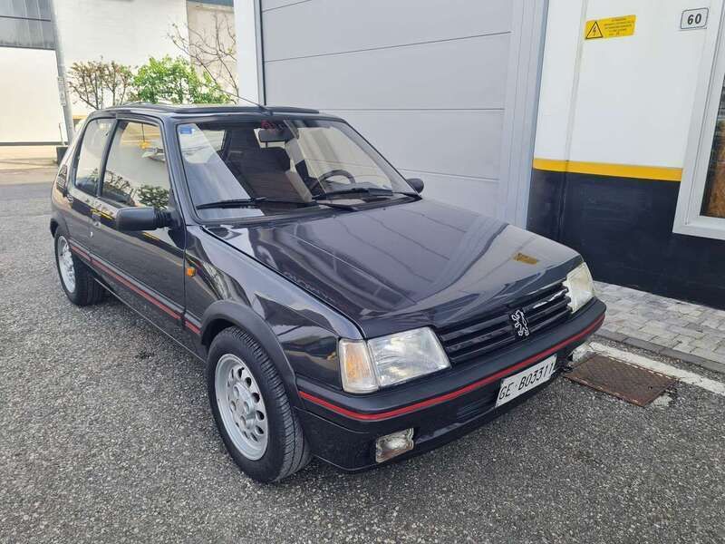 Grigio Usata 1988 Peugeot 205 GTi Tre volumi | 11.500 € - Immagine 1/4