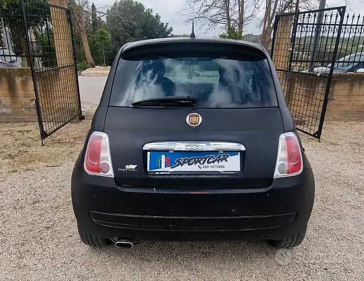 Usata Fiat 500 Sport 100 CV (73 kW) 2008 Nero Berlina