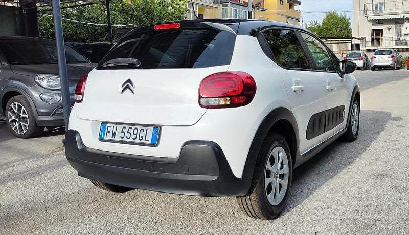 Usata Citroën C3 102 CV (75 kW) 2019 Bianco Utilitaria