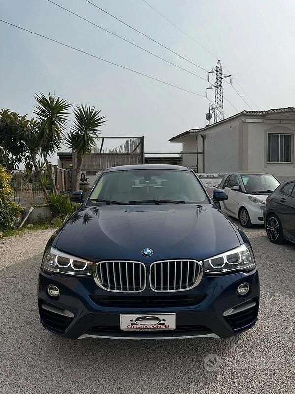 Usata BMW X4 M Sport 190 CV (139 kW) 2017 Blu SUV