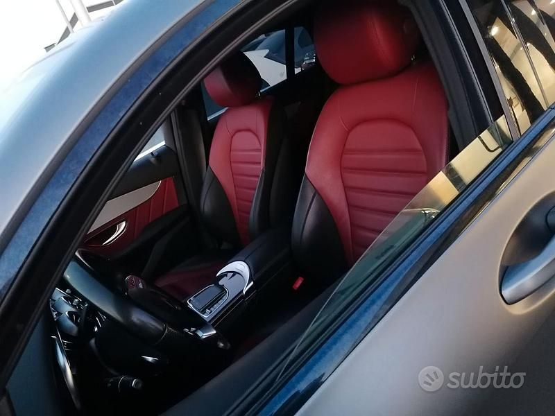 Usata Mercedes GLC300 AMG line 245 CV (180 kW) 2020 Grigio Coupé