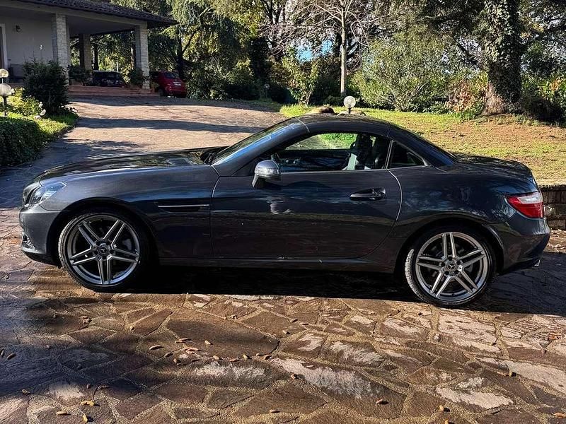 Usata Mercedes SLK200 Premium 184 CV (135 kW) 2011 Grigio Cabrio