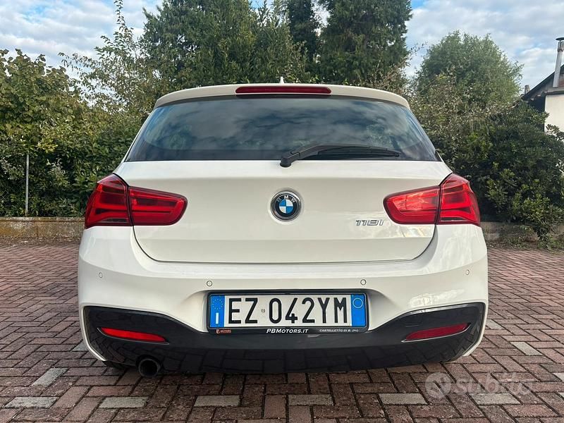 Usata BMW 118 M Sport 136 CV (100 kW) 2015 Bianco Utilitaria