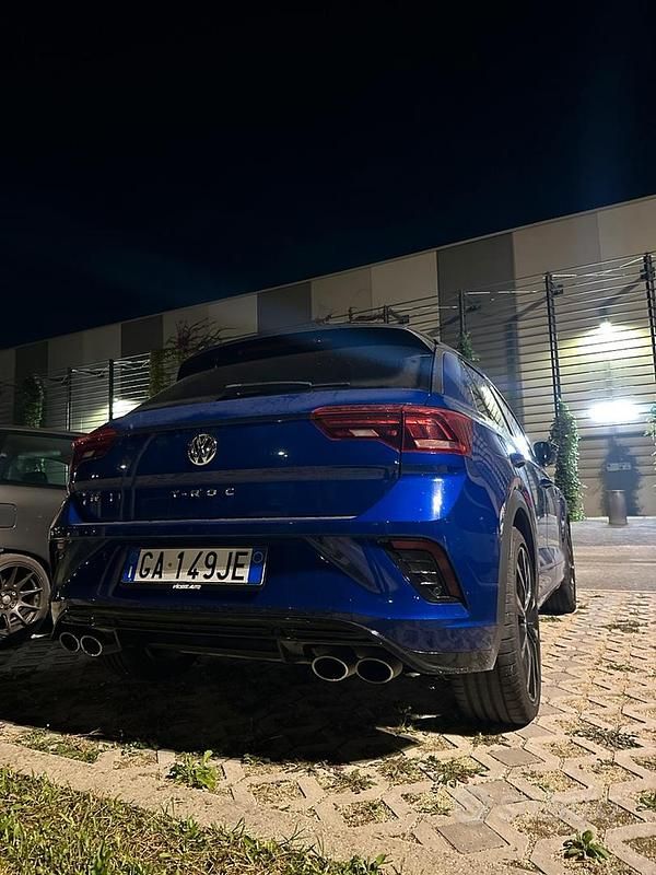 Usata VW T-Roc R 300 CV (220 kW) 2020 Blu SUV
