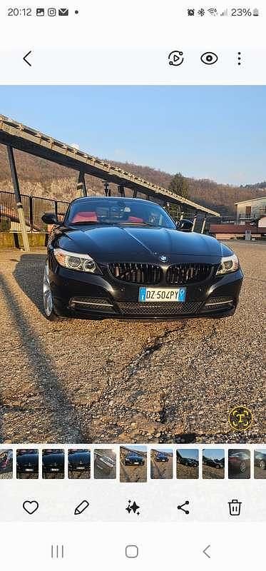 Usata BMW Z4 204 CV (150 kW) 2009 Nero Cabrio