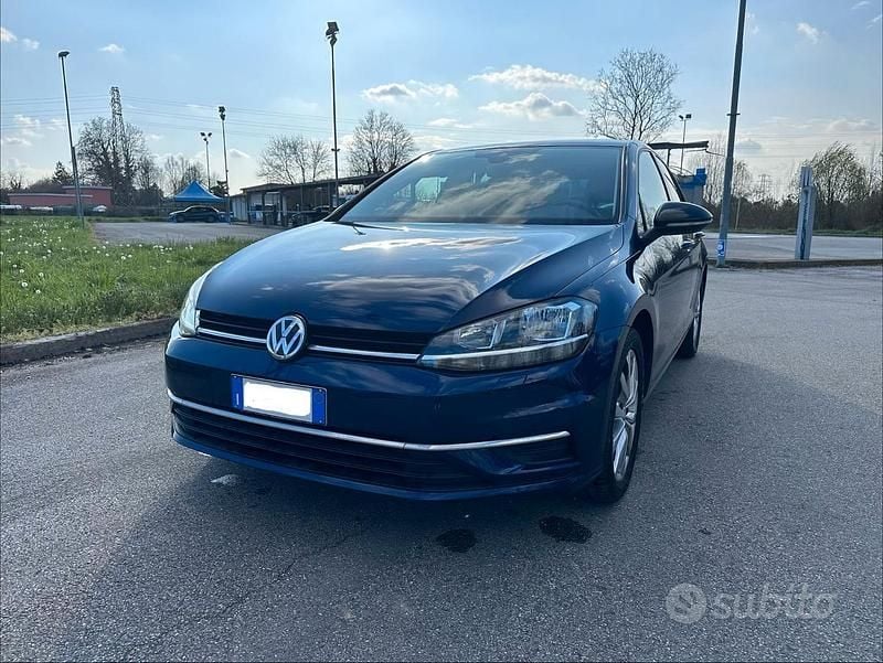 Usata VW Golf VII IQ Drive 2019 Blu Utilitaria