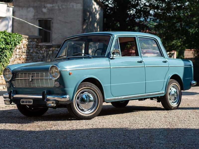 Blu/azzurro Usata 1966 Fiat 1100R Tre volumi | 9000 € - Immagine 1/4