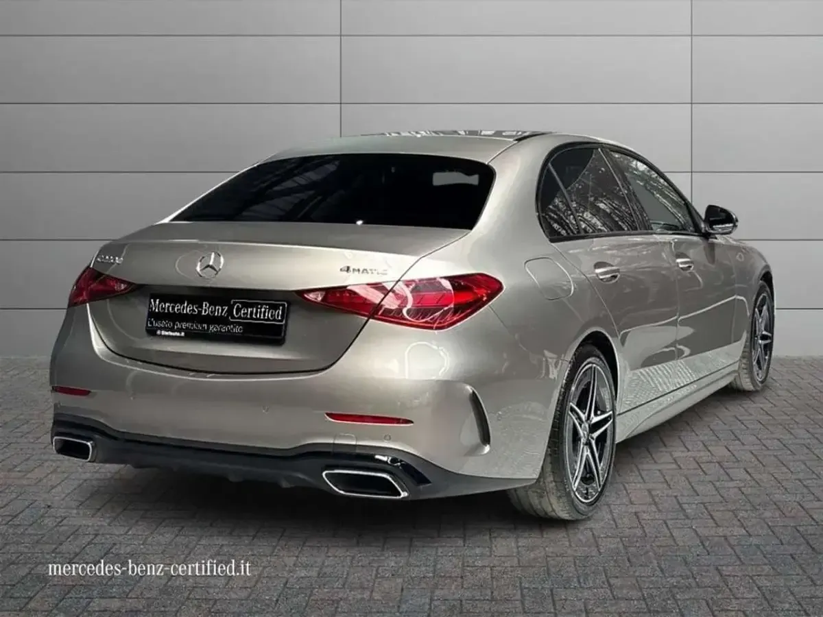 Usata Mercedes C220 Advanced 200 CV (147 kW) 2025 Argento mojave Berlina