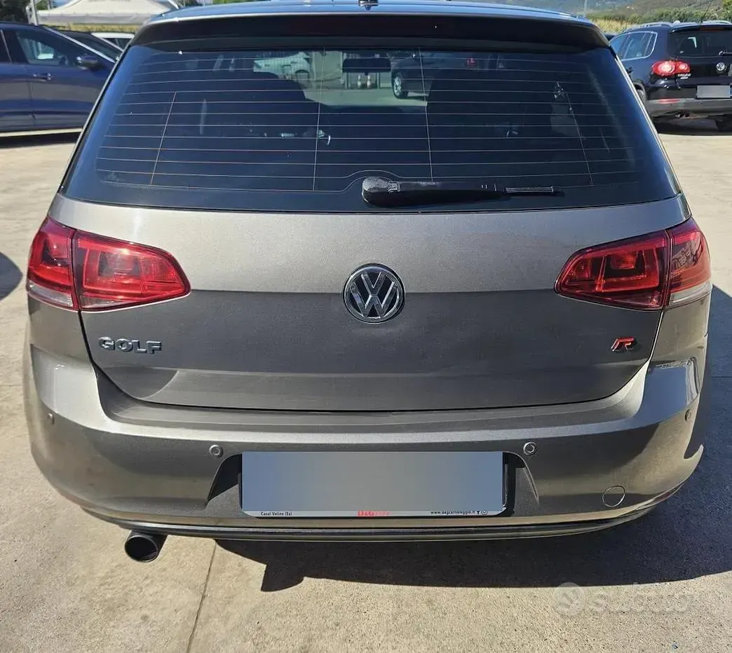 Usata VW Golf VII 105 CV (77 kW) 2015 Grigio Berlina