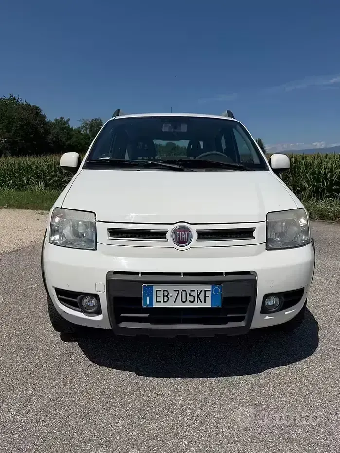 Usata Fiat Panda 4x4 Climbing 75 CV (55 kW) 2011 Bianco Utilitaria