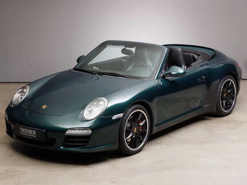 Verde Usata 2008 Porsche 911 Carrera 4S Cabriolet Cabrio | 74.500 € (Buon prezzo) - Immagine 1/4