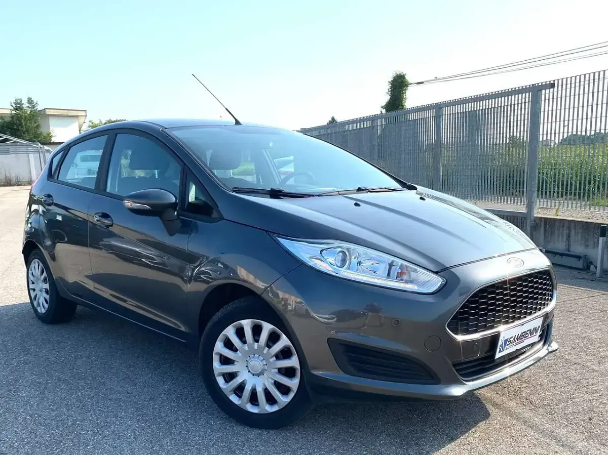 Usata Ford Fiesta Trend 79 CV (58 kW) 2017 Grigio Utilitaria
