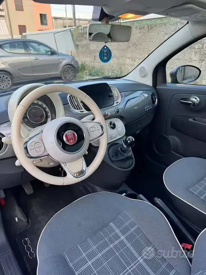 Usata Fiat 500 Lounge 69 CV (50 kW) 2017 Grigio Berlina