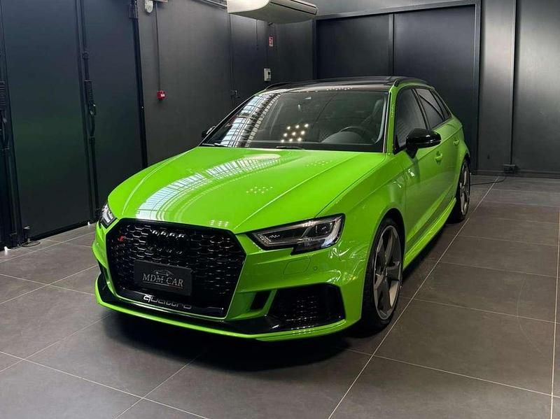 Usata Audi RS3 Ambiente 400 CV (294 kW) 2020 Verde Berlina