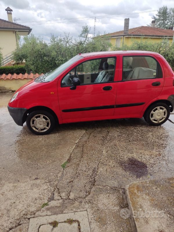 Usata Chevrolet Matiz 2003 Rosso Utilitaria