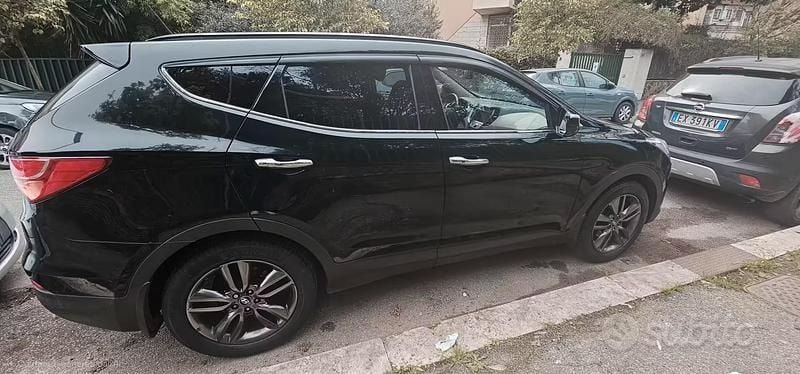 Usata Hyundai Santa Fe Style 197 CV (144 kW) 2013 Nero SUV