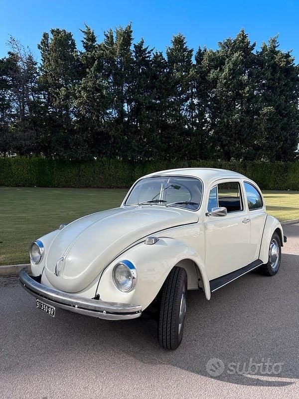 Usata VW Beetle 1981 Bianco Utilitaria