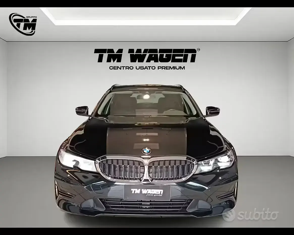 Usata BMW 316 Advantage 122 CV (89 kW) 2022 Nero Station wagon