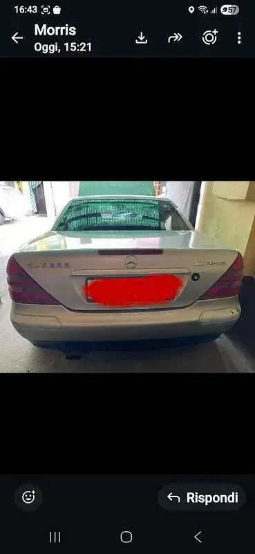 Usata Mercedes SLK200 136 CV (100 kW) 1998 Cabrio